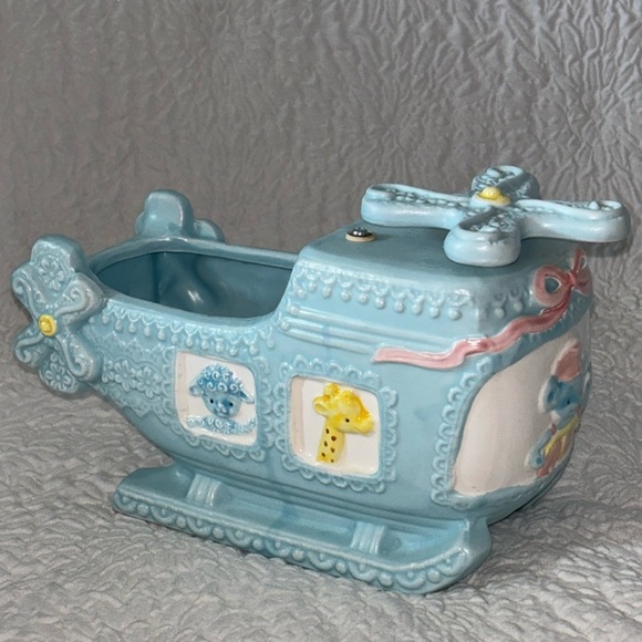Napcoware Musical Baby Planter Helicopter - Picture 1 of 8
